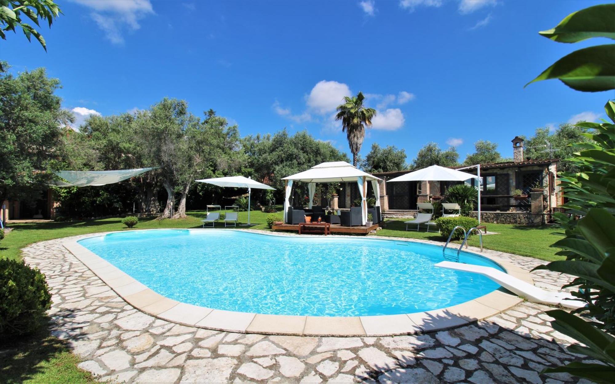 Villa Di Lago Albano - Castel Gandolfo Albano Laziale Ngoại thất bức ảnh